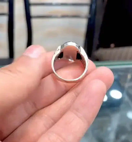 Fancy Black Ring Ring Store
