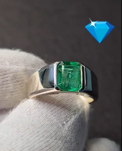 Modernist Emerald Ring Ring Store